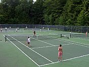 Tennis courts