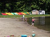 Sandy beach