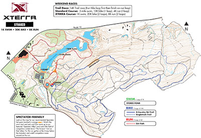 Stoaked Triathlon Map Stoaked Triathlon Map