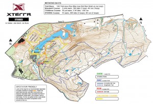 Xterra Stoaked 2011Triathlon course map Xterra Stoaked 2011Triathlon course map